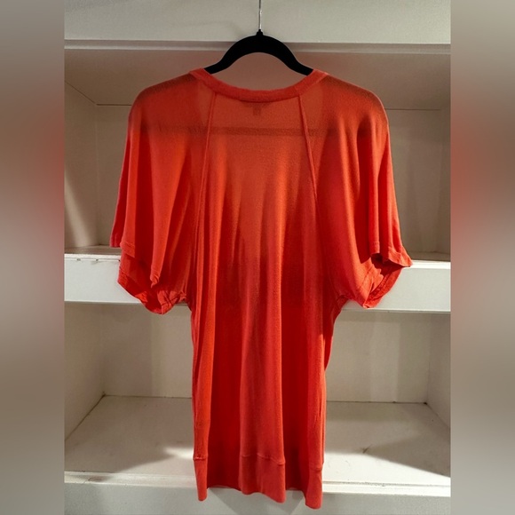 Coral Button-Up Cardigan - Picture 4 of 5